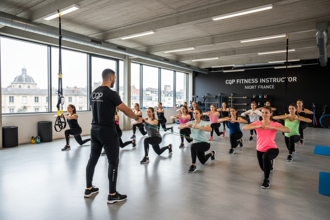 Formation CQP Instructeur Fitness à Niort